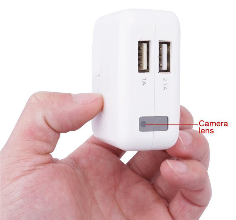 شارژر USB با دوربین مخفی