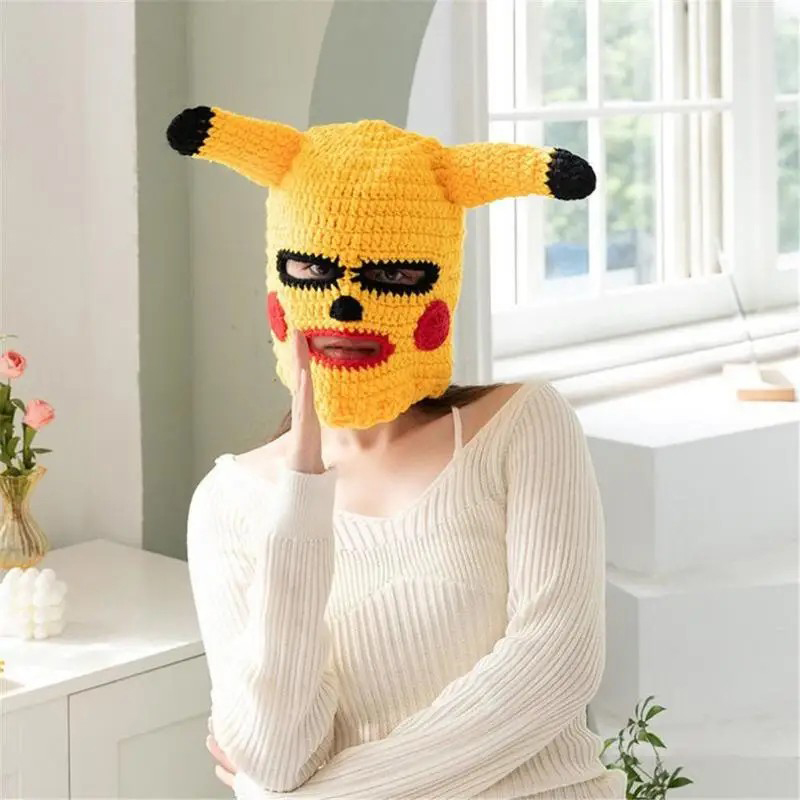 ماسک صورت Pikachu ماسک با گوش
