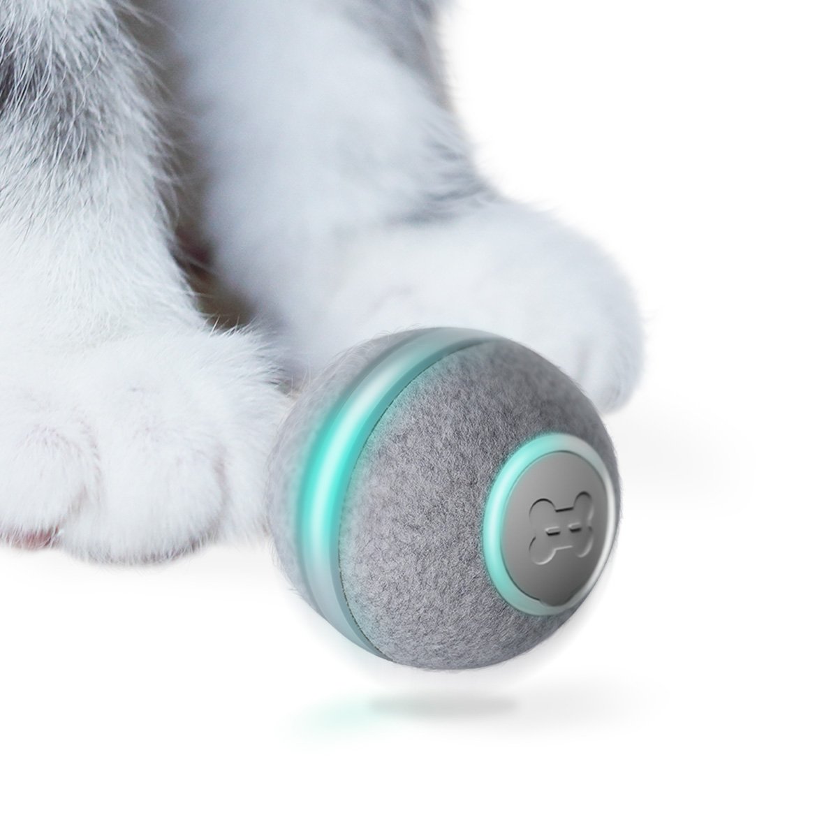 اسباب بازی خودکار برای گربه - توپ شاد