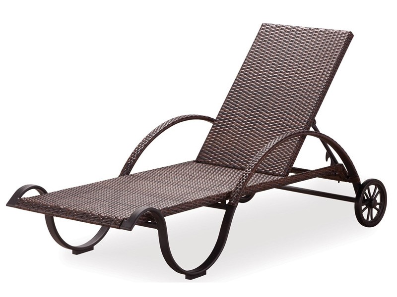 صندلی عرشه باغ برای آفتاب گرفتن - Luxurio Sunbed ALLANGA، مناسب برای تراس