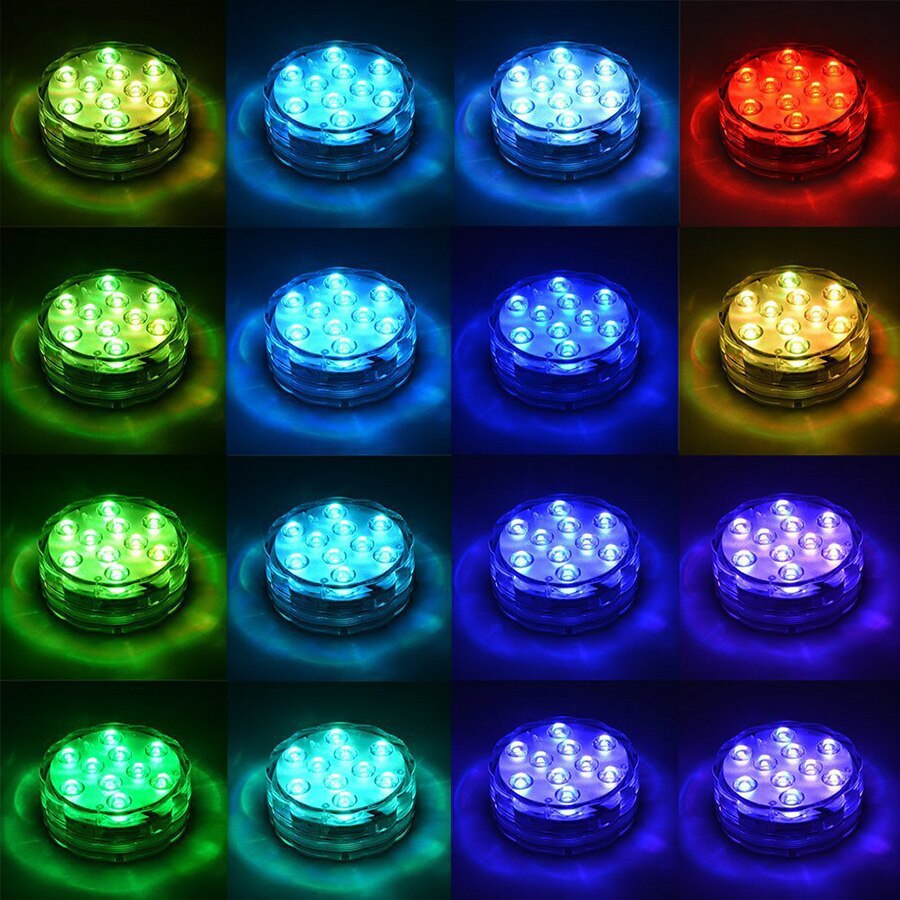 لامپ های شناور در آب rgb رنگی برای استخر