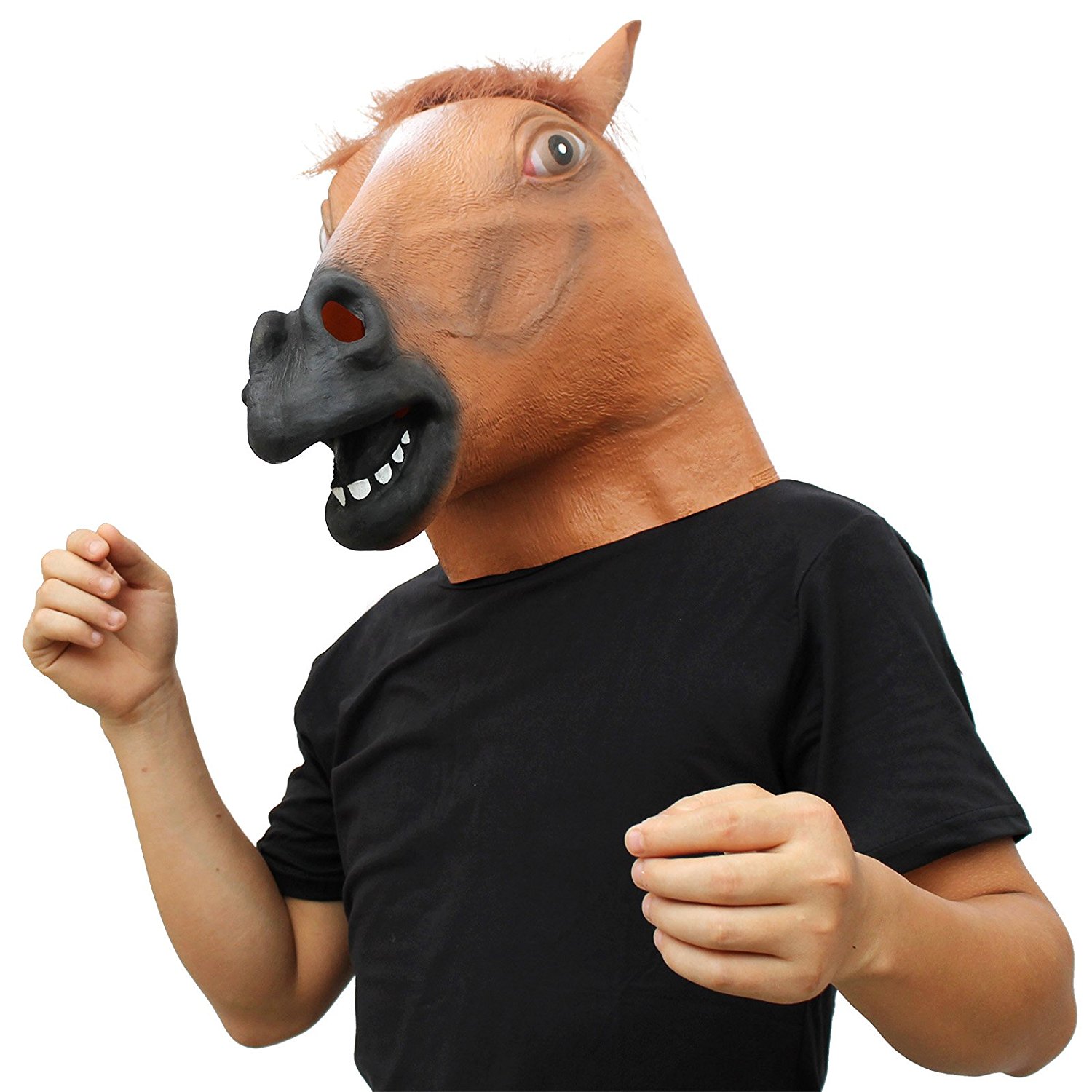 سر اسب به عنوان ماسک