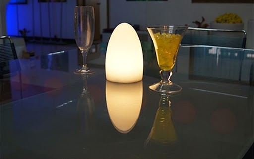 چراغ میز - شکل تخم مرغ