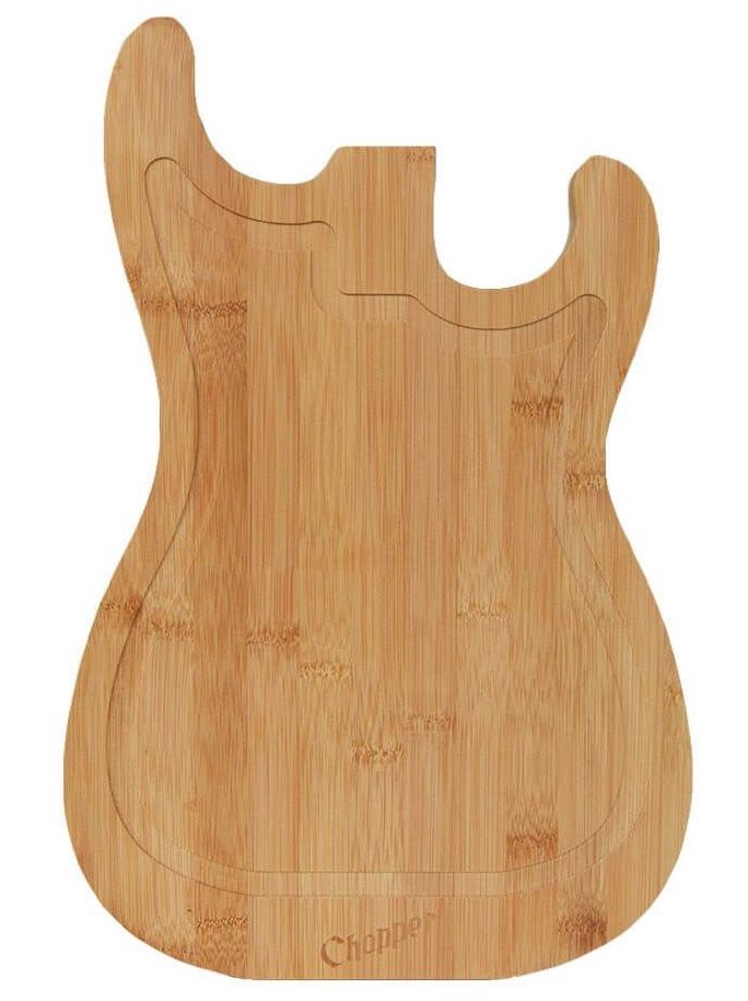 تخته برش چوبی به شکل گیتار
