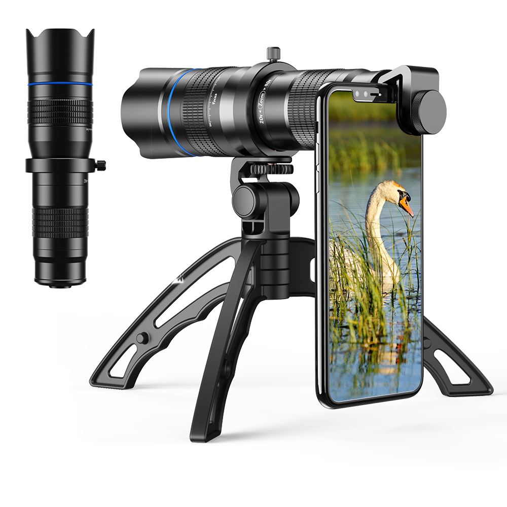 لنز تلفن همراه با لنز زوم تله فوتو برای تلفن همراه