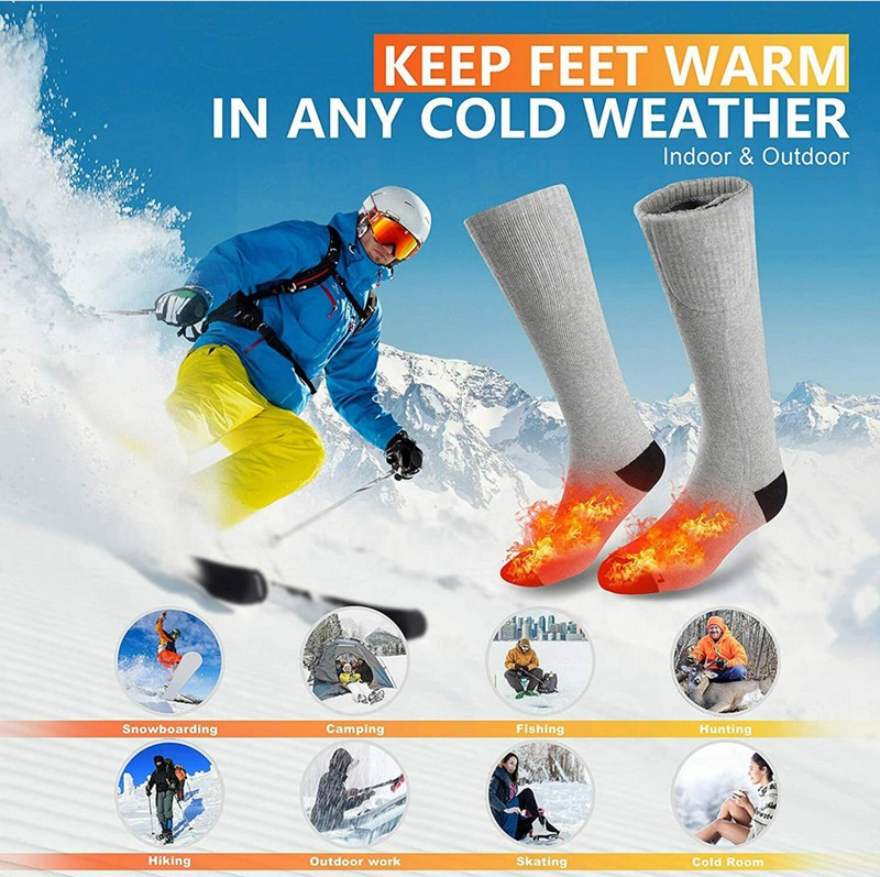 بهترین جوراب های اسکی گرم شده