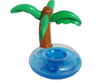 نگهدارنده استخر برای فنجان - جزیره با درخت نخل