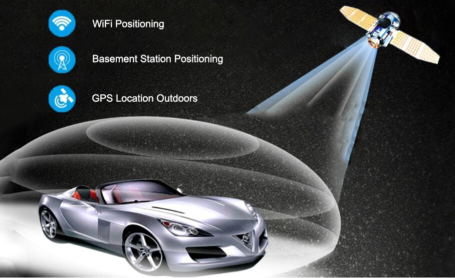 مکان یاب سه گانه GPS LBS WIFI