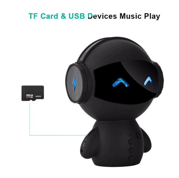 اسپیکر بلوتوث از پخش MP3 کارت TF پشتیبانی می کند