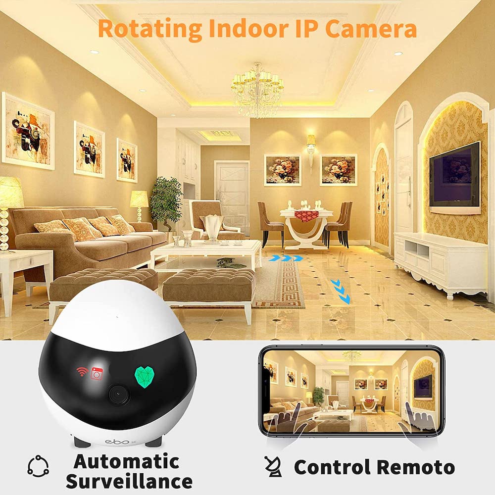 حفاظت از امنیت ربات خانه، آپارتمان، اموال، نظارت زنده p2p