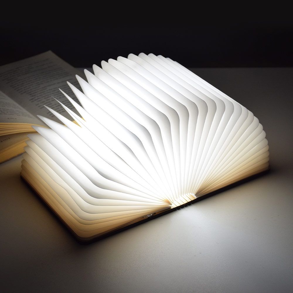 کتاب LED - لامپ به شکل کتاب تاشو