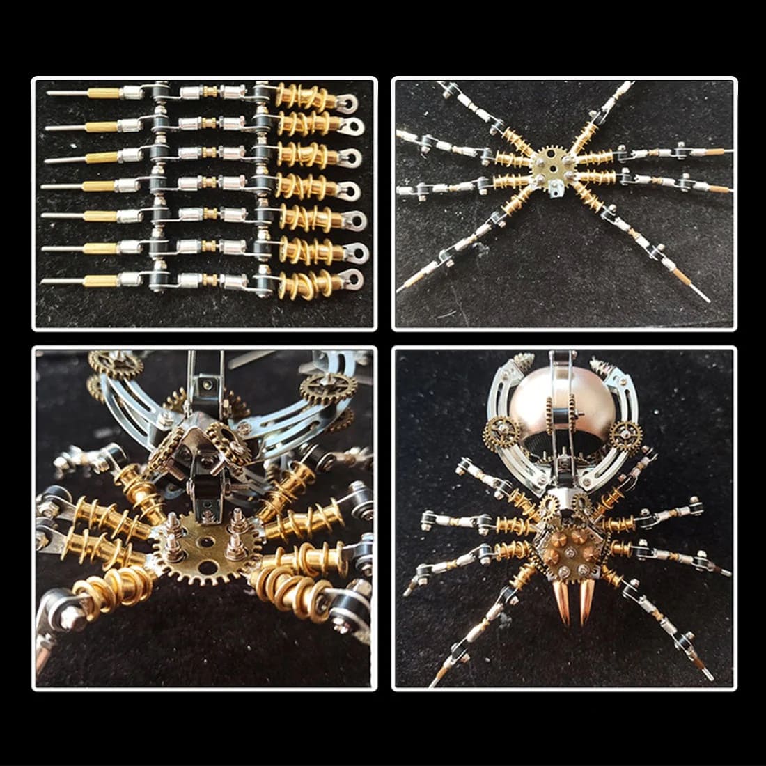 عنکبوت پازل سه بعدی فلزی
