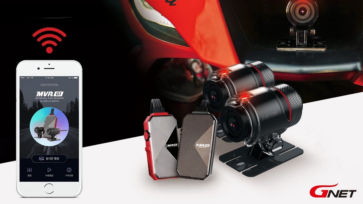 بهترین دوربین برای موتور سیکلت موتور سیکلت دوگانه با Wifi