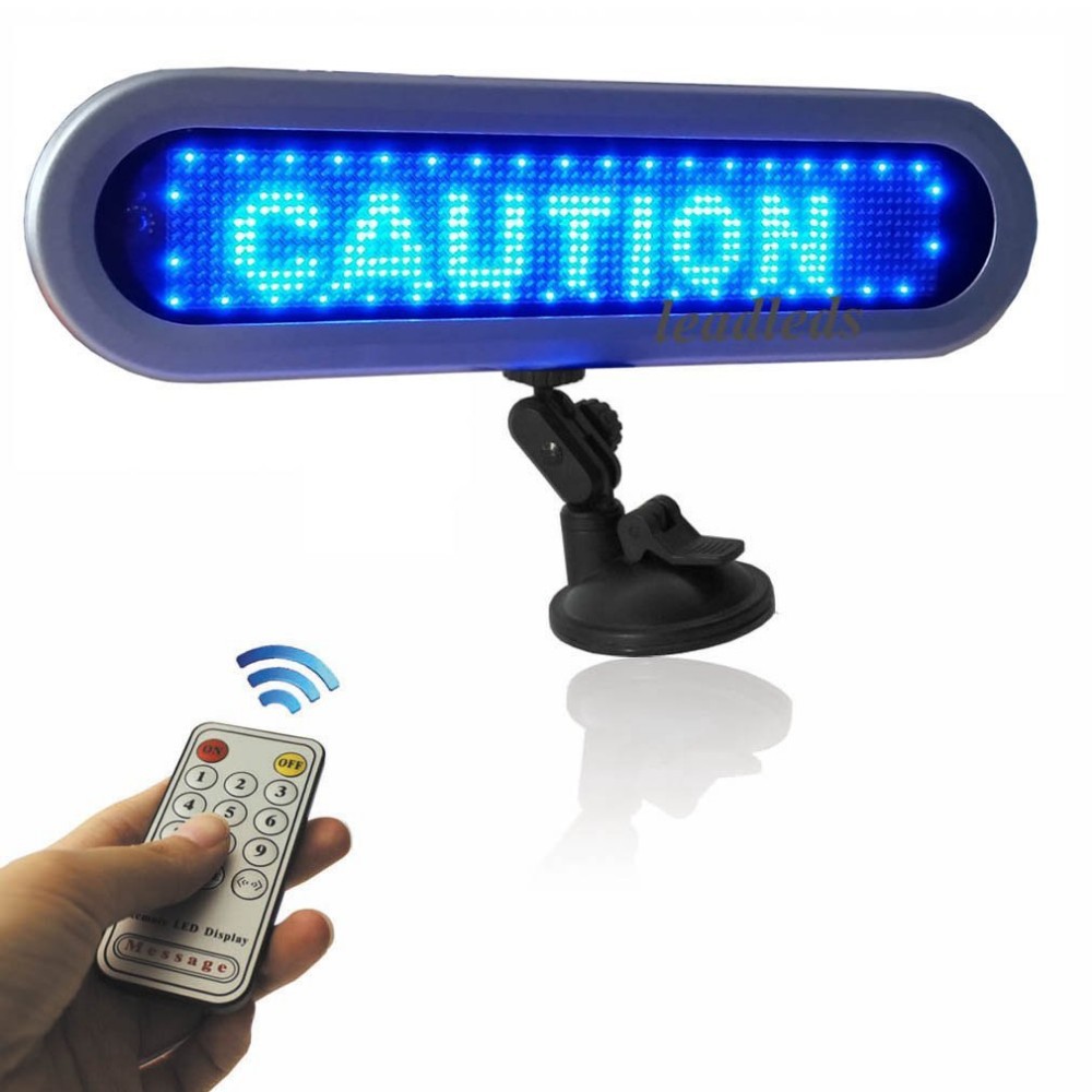 صفحه نمایش LED خودکار آبی