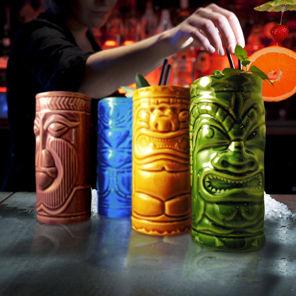 لیوان‌های تیکی - لیوان‌های رنگی برای نوشیدنی‌های مخلوط